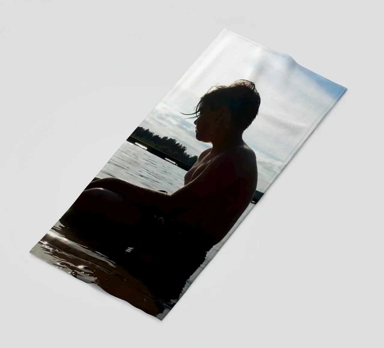 Un ragazzo telo mare da Massimo Frascogna