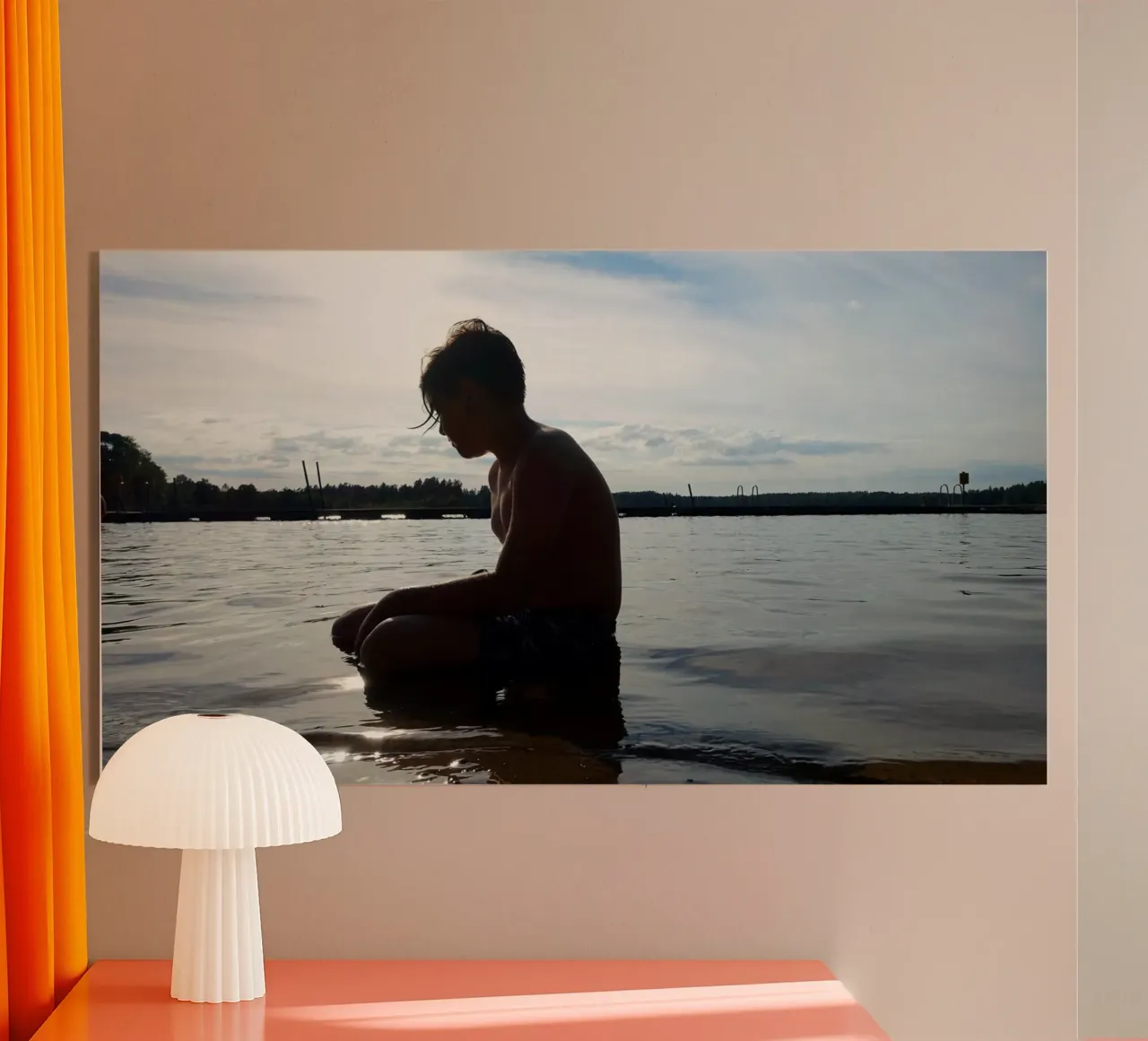 Un ragazzo plexiglass da Massimo Frascogna