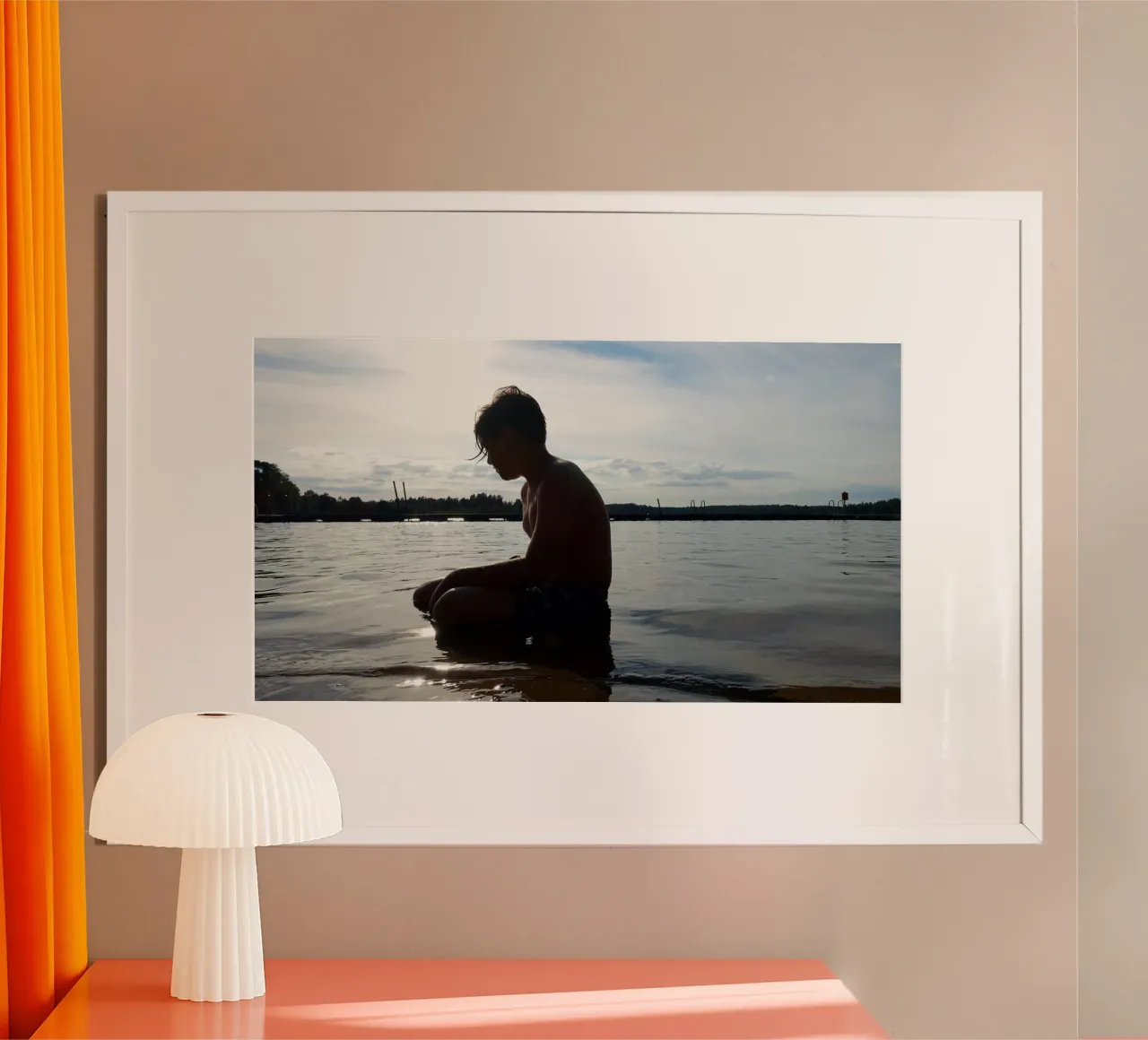 A boy poster by Massimo Frascogna