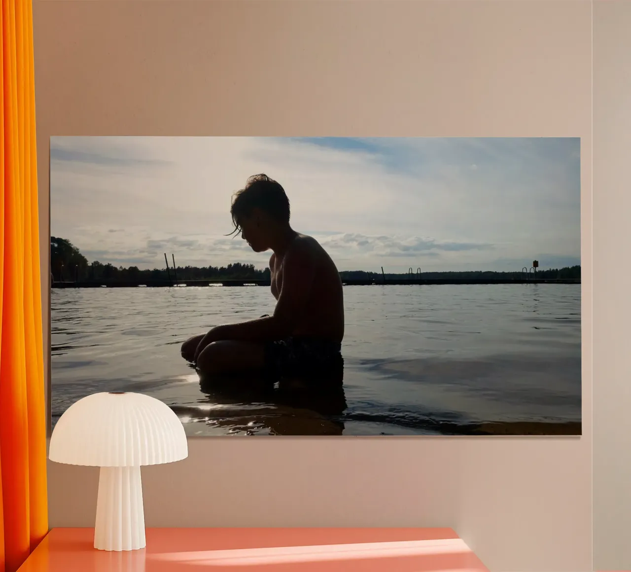 A boy poster by Massimo Frascogna