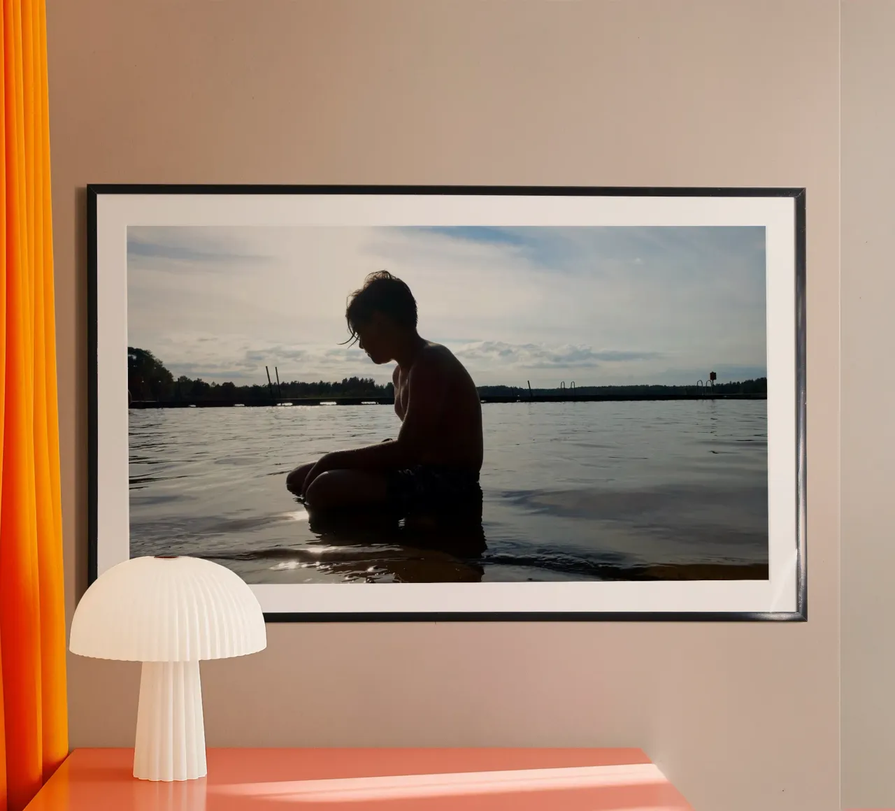 A boy poster by Massimo Frascogna