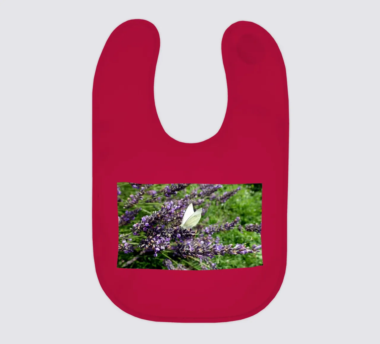 Vlinder baby slabbetje van Massimo Frascogna