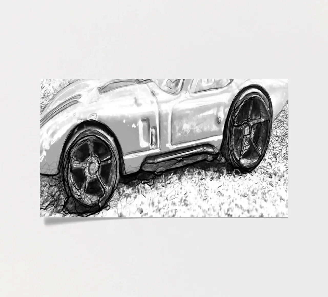 A car sticker sheet by Massimo Frascogna