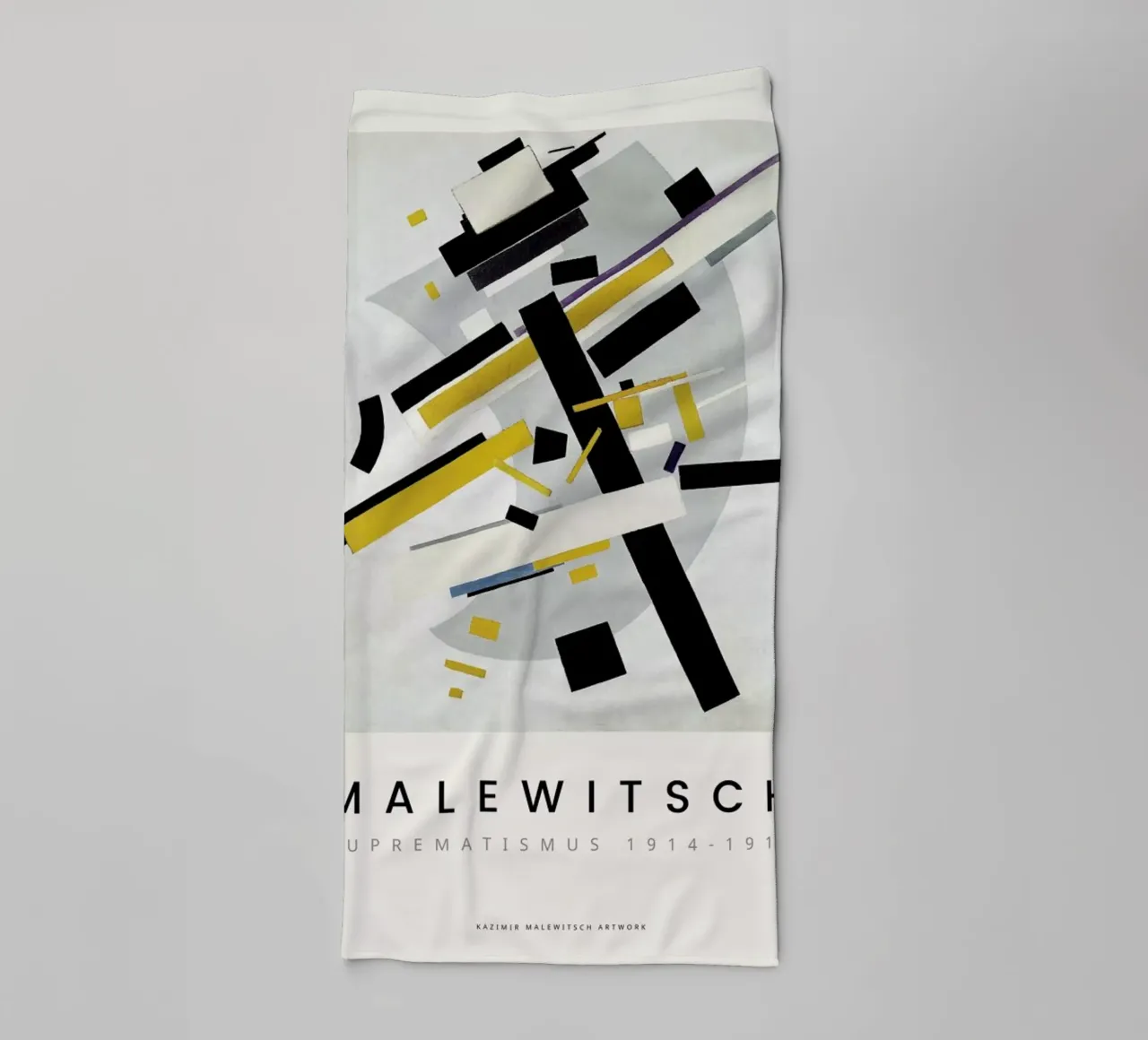 Malewitsch - Suprematismus 1914-1916 asciugamano da bagno da ARTOTHEK