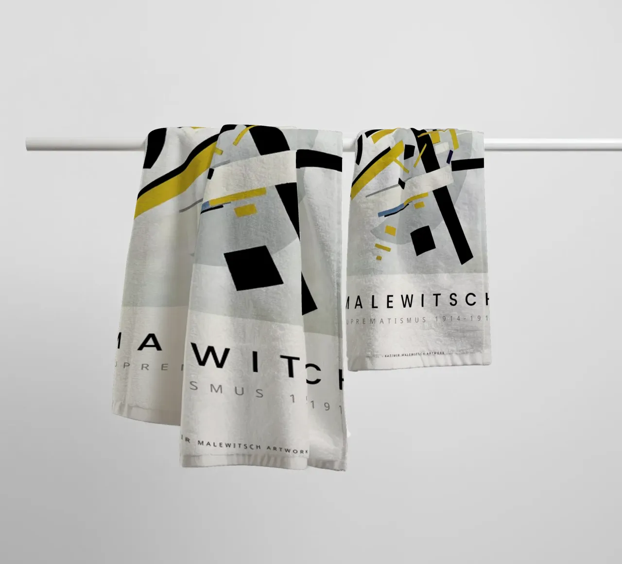 Malewitsch - Suprematismus 1914-1916 asciugamano da bagno da ARTOTHEK