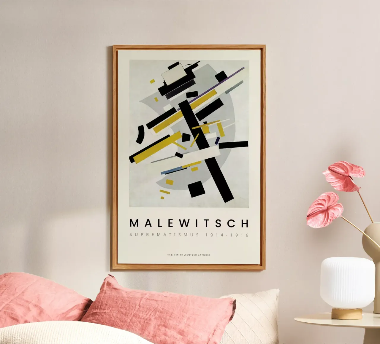 Malewitsch - Suprematismus 1914-1916 alluminio dibond da ARTOTHEK
