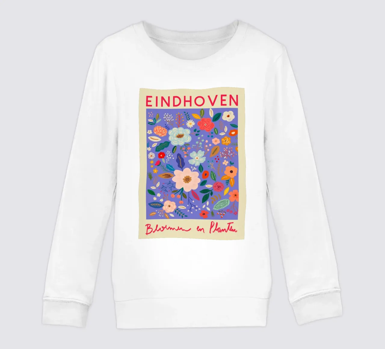Mercato dei fiori di Eindhoven felpa bambino da Klia M_Art