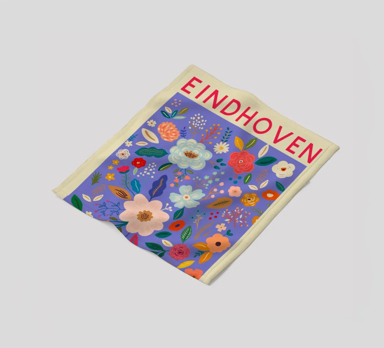 Mercato dei fiori di Eindhoven coperta in pile da Klia M_Art