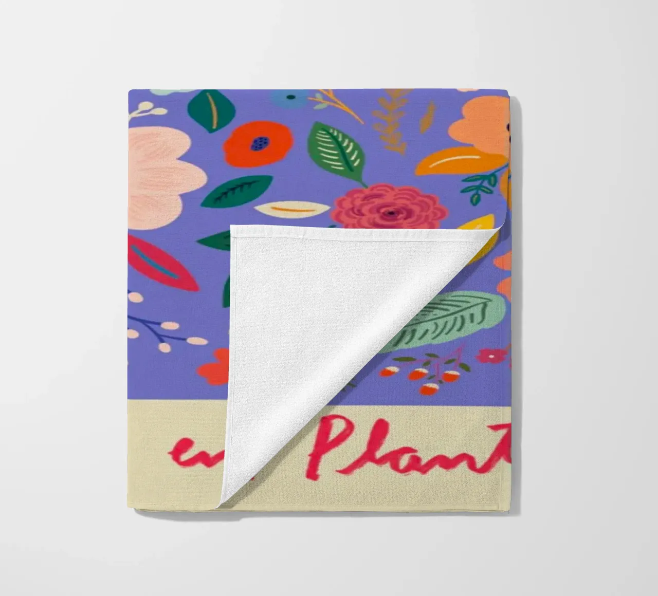 Mercato dei fiori di Eindhoven telo mare da Klia M_Art