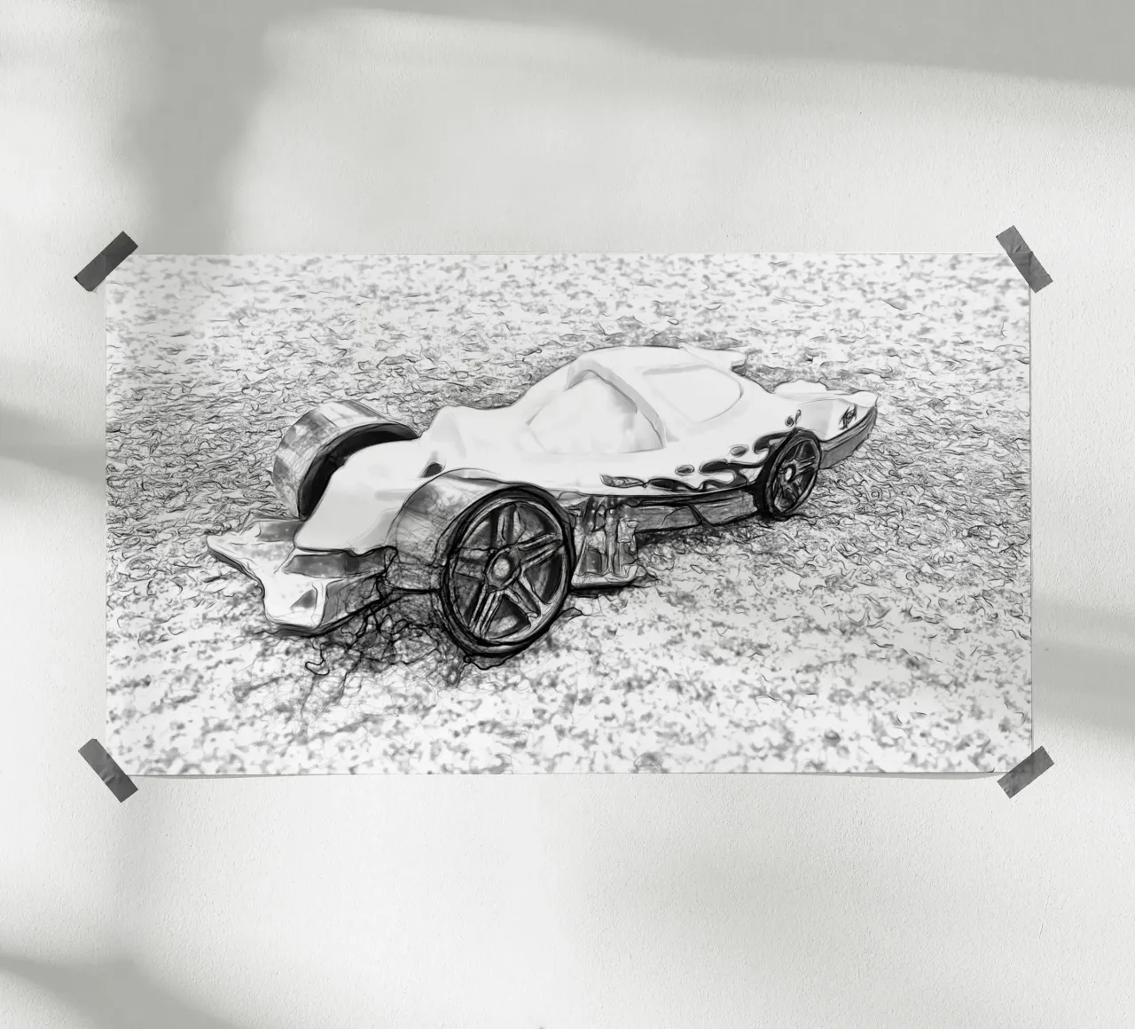 A car hahnemühle by Massimo Frascogna