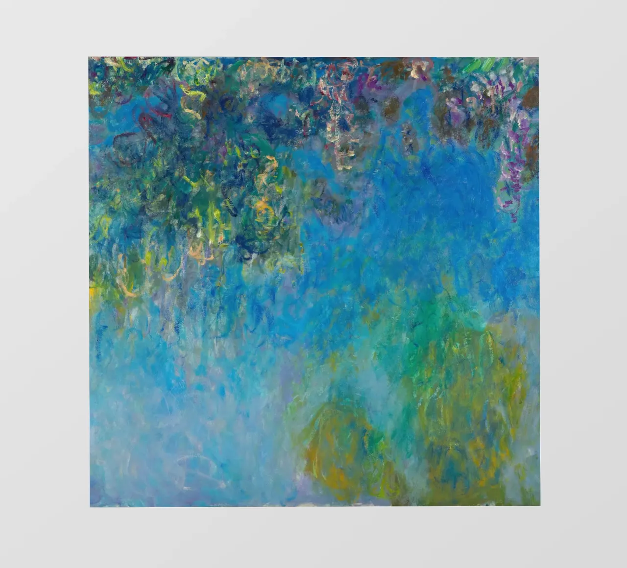 Claude Monet Glicine pellicola backlit da 50 masterpieces