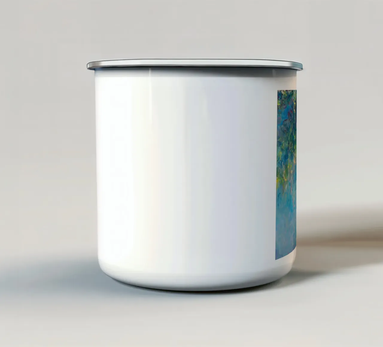 Claude Monet Glicine tazza in smalto da 50 masterpieces