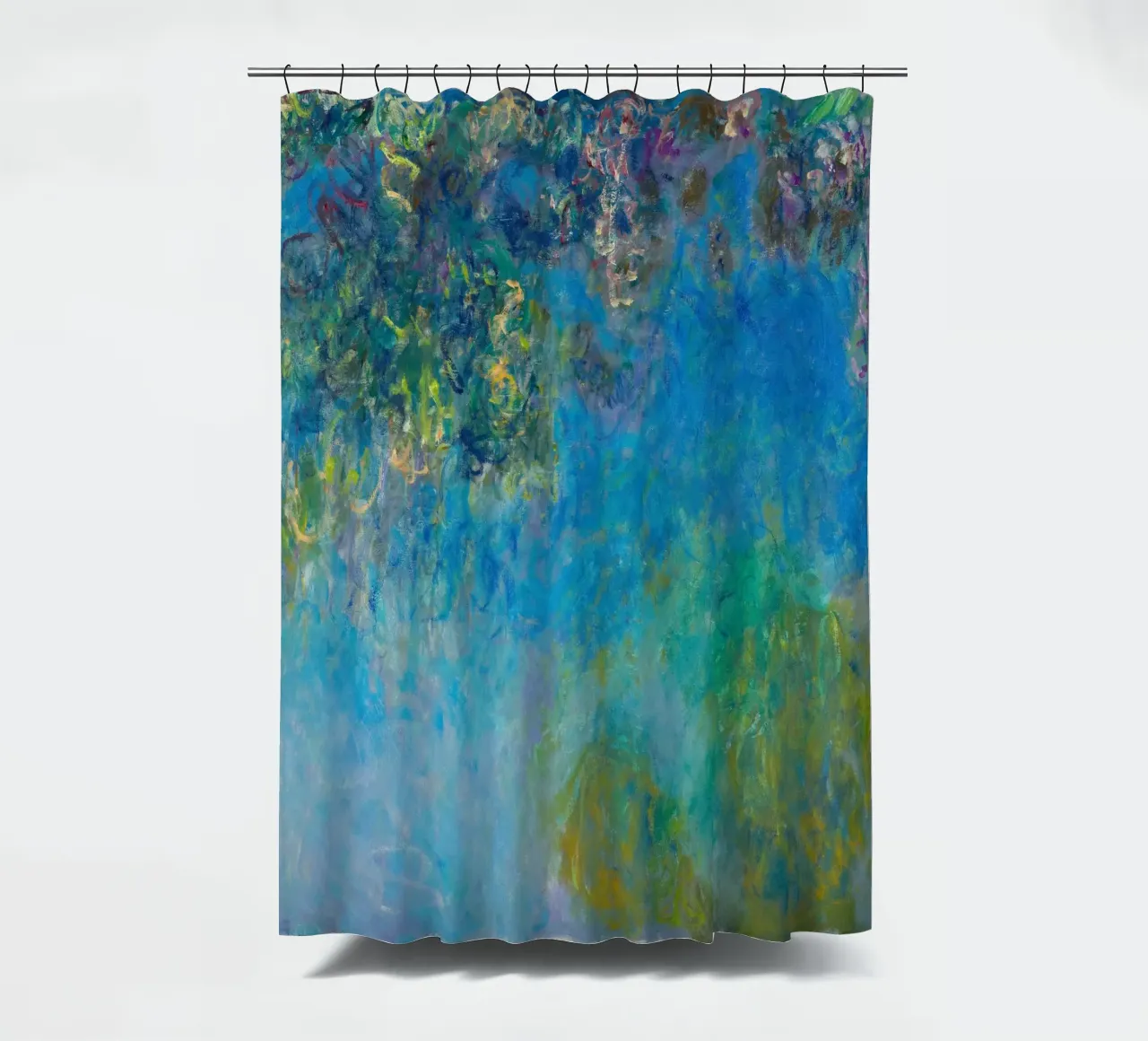 Claude Monet Glicine tenda da doccia da 50 masterpieces