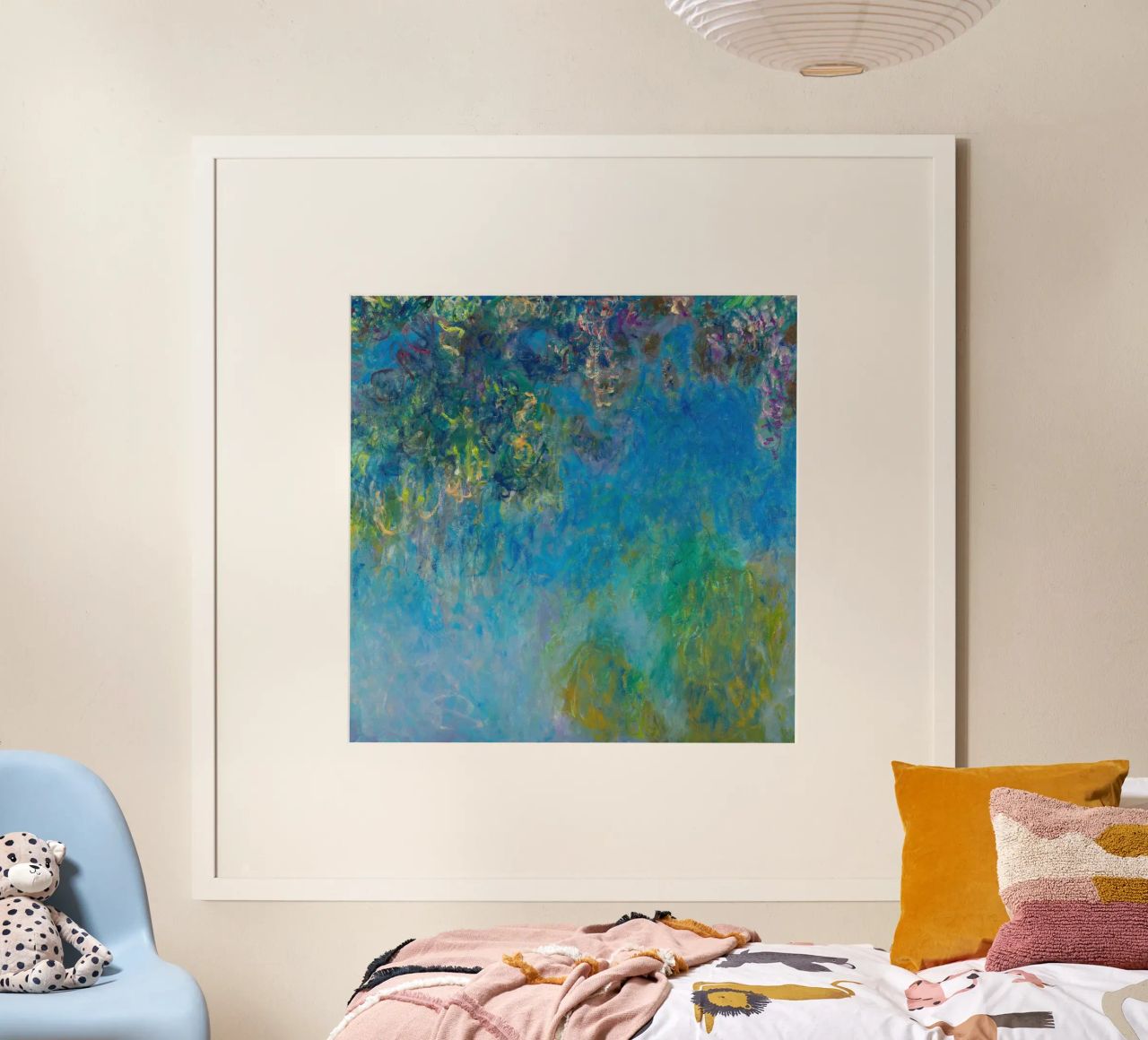 Claude Monet Glycine poster de 50 masterpieces