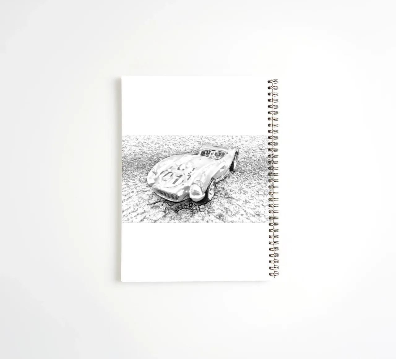 A car spiral notebook by Massimo Frascogna