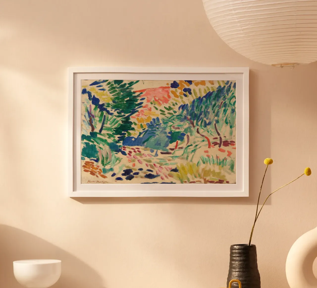 Henri Matisse Paesaggio a collioure carta hahnemühle da 50 masterpieces