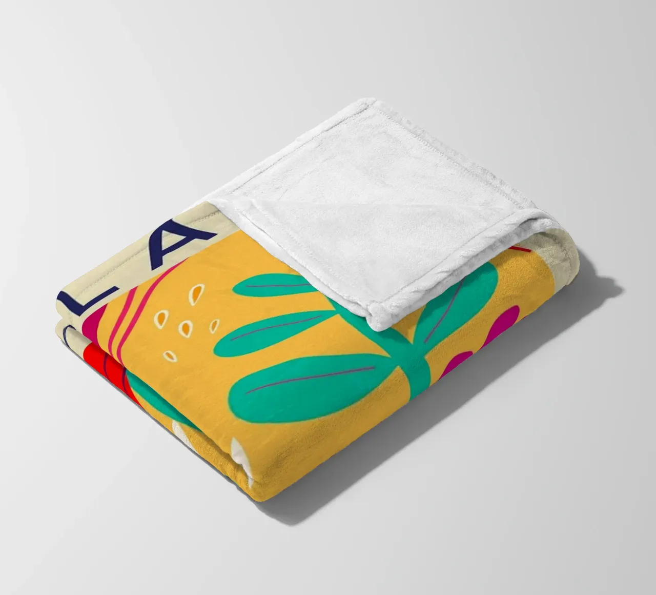 Mercato dei fiori di Gotland coperta in pile da Klia M_Art