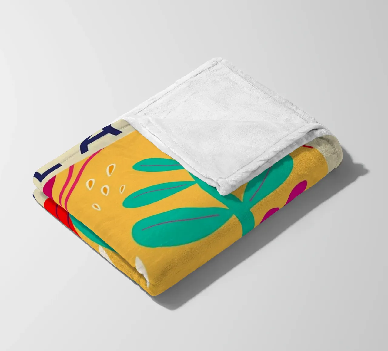 Mercato dei fiori di Gotland coperta in pile da Klia M_Art