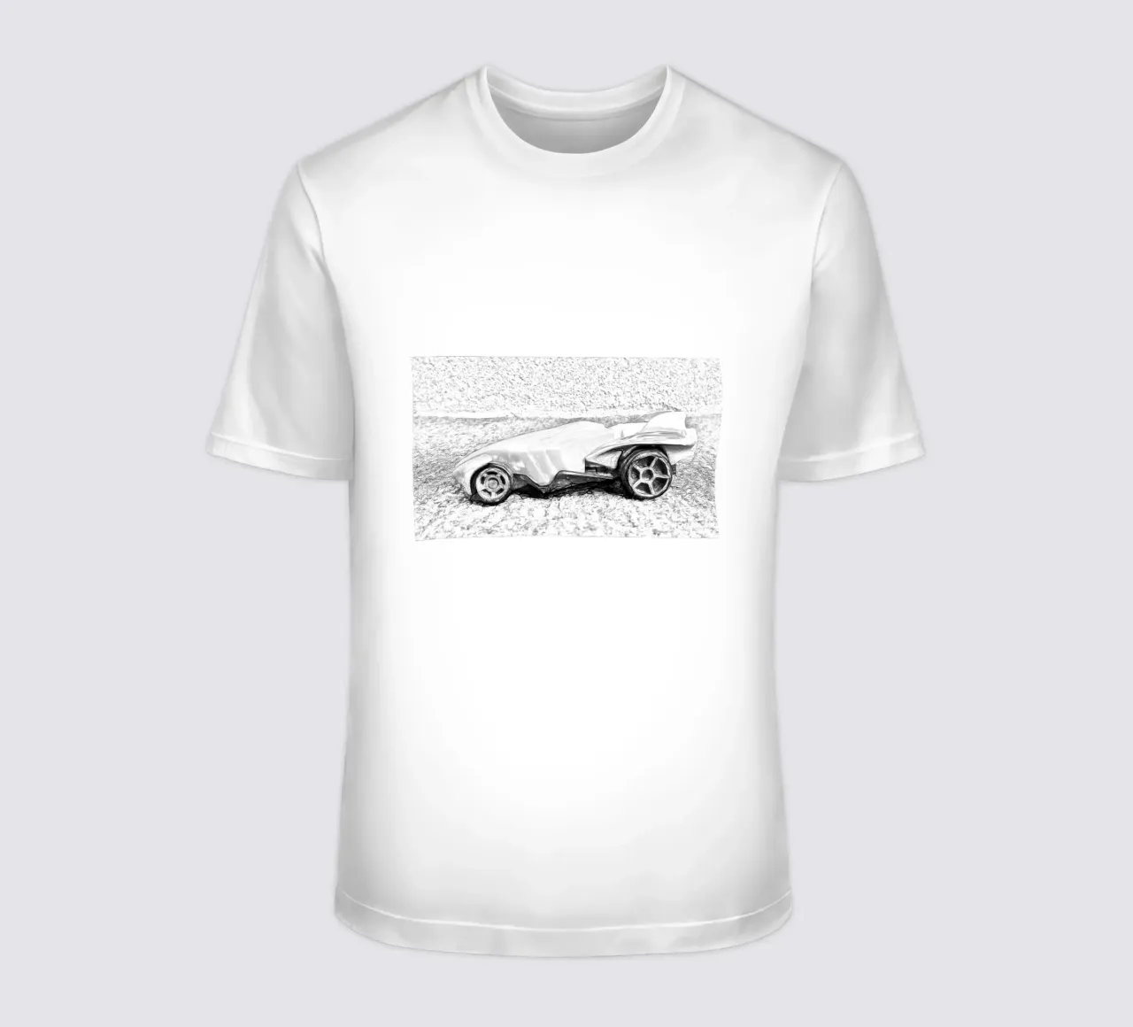 Una macchina t-shirt da Massimo Frascogna