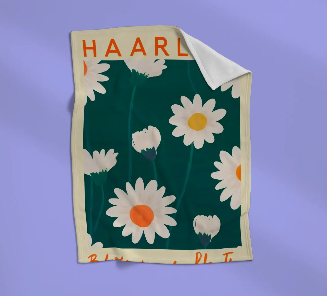 Mercato dei fiori di Haarlem coperta in pile da Klia M_Art