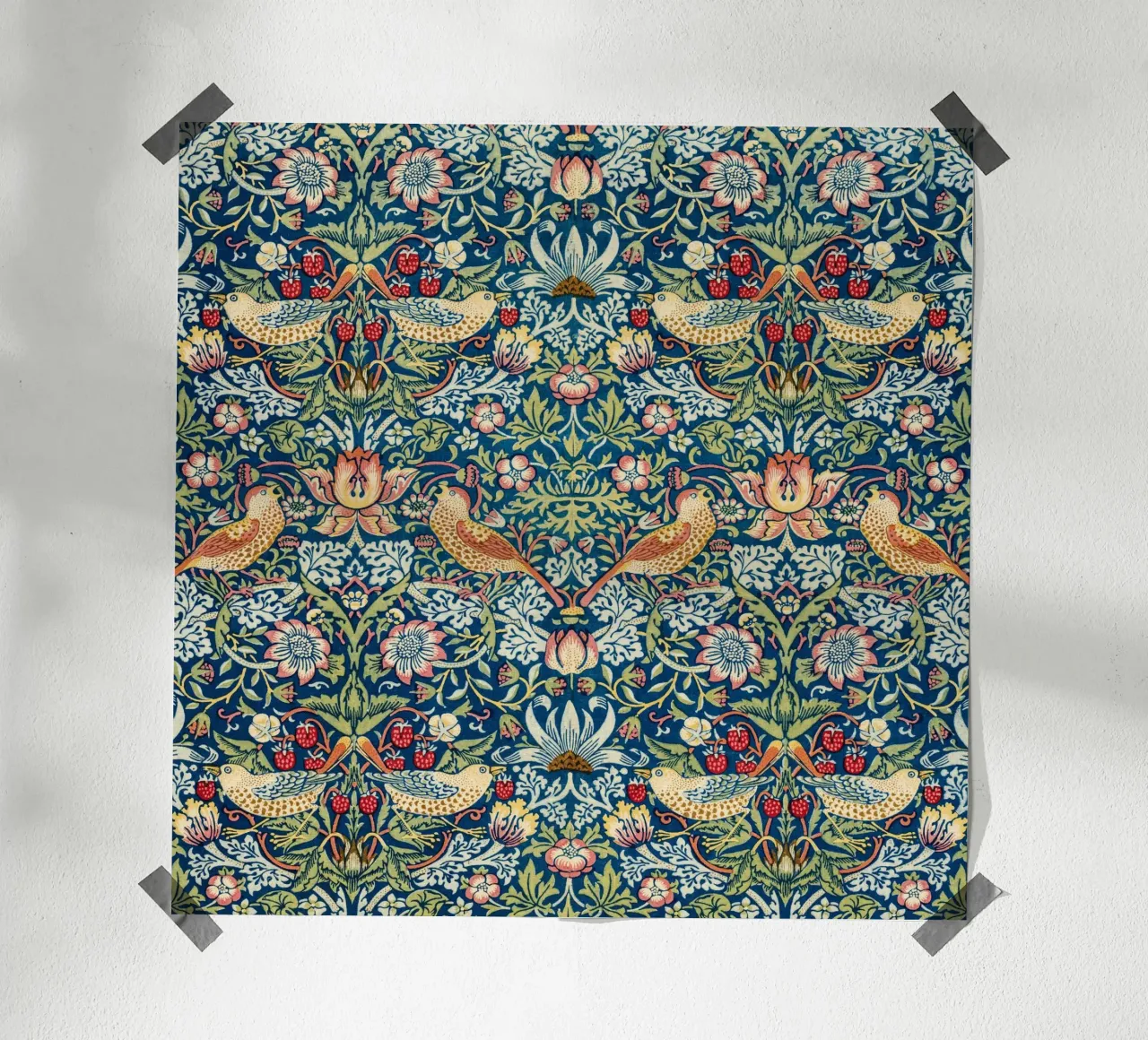 William Morris Ladro di fragole poster da 50 masterpieces