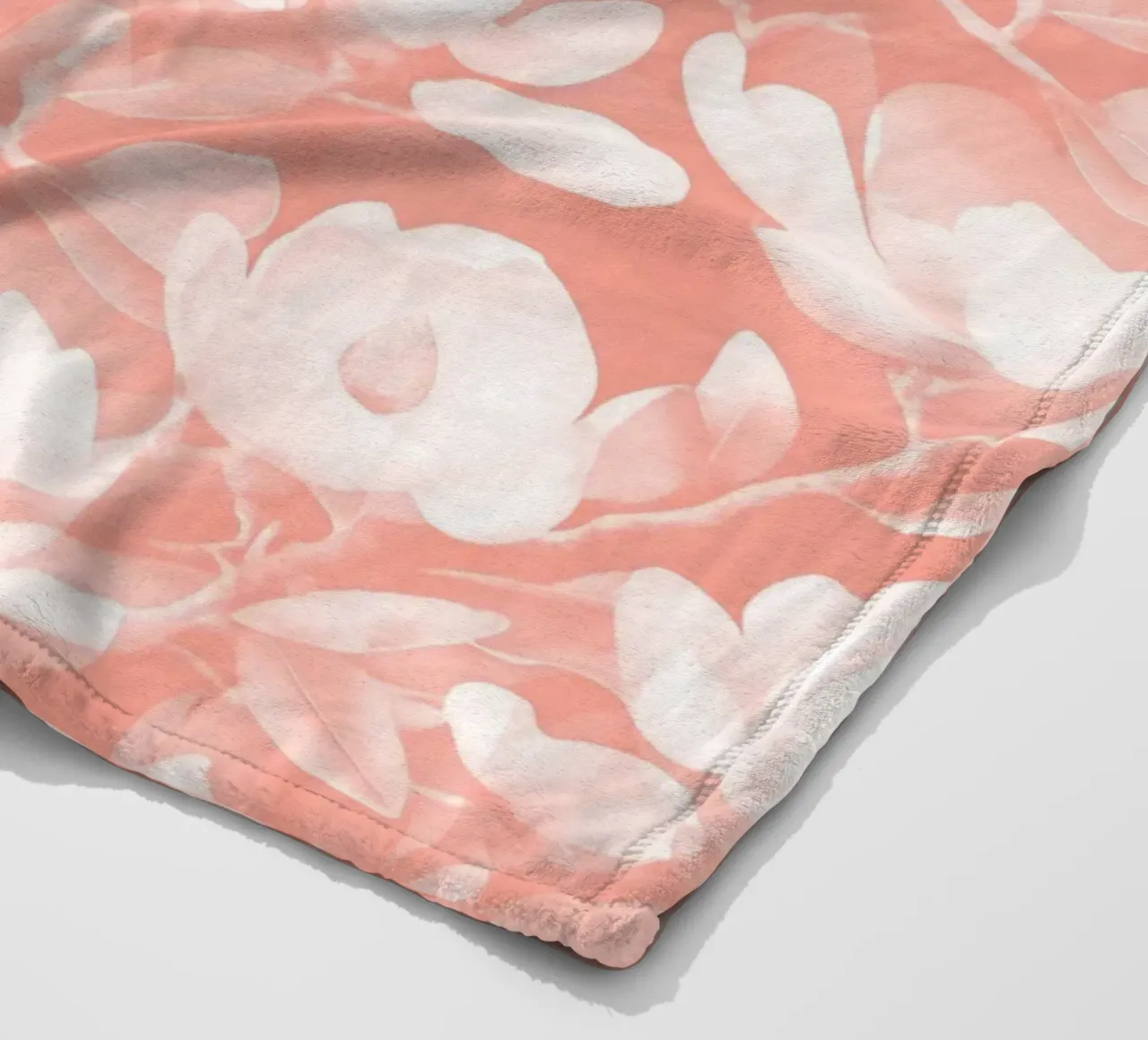 Lush Magnolia Peach coperta in pile da SilverPegasus