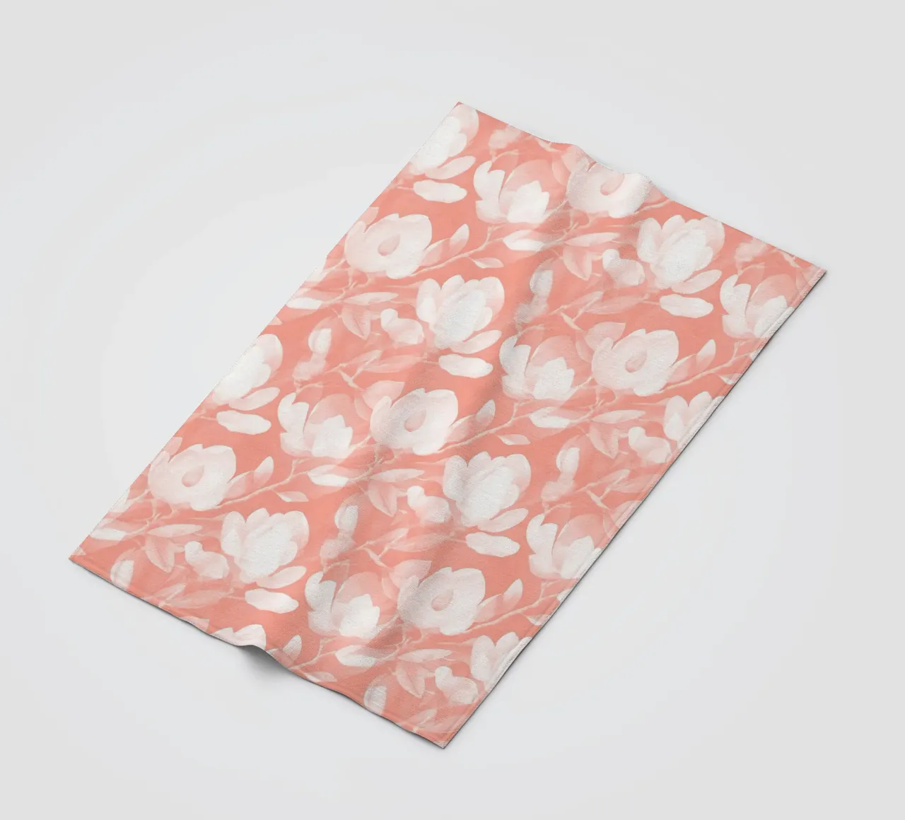 Lush Magnolia Peach coperta in pile da SilverPegasus