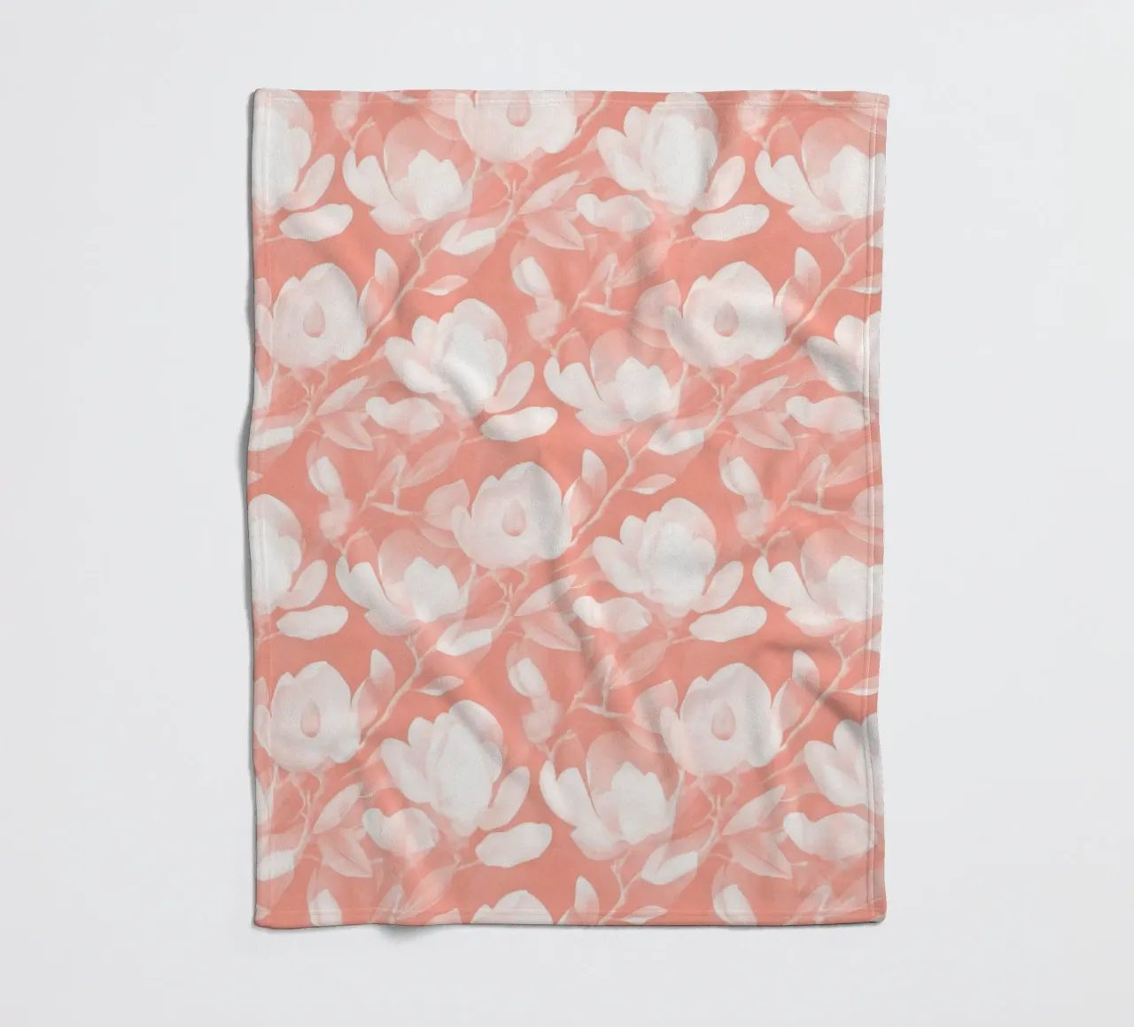 Lush Magnolia Peach coperta in pile da SilverPegasus