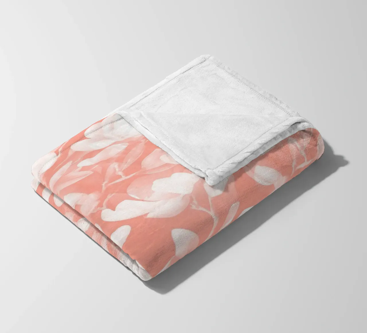 Lush Magnolia Peach coperta in pile da SilverPegasus