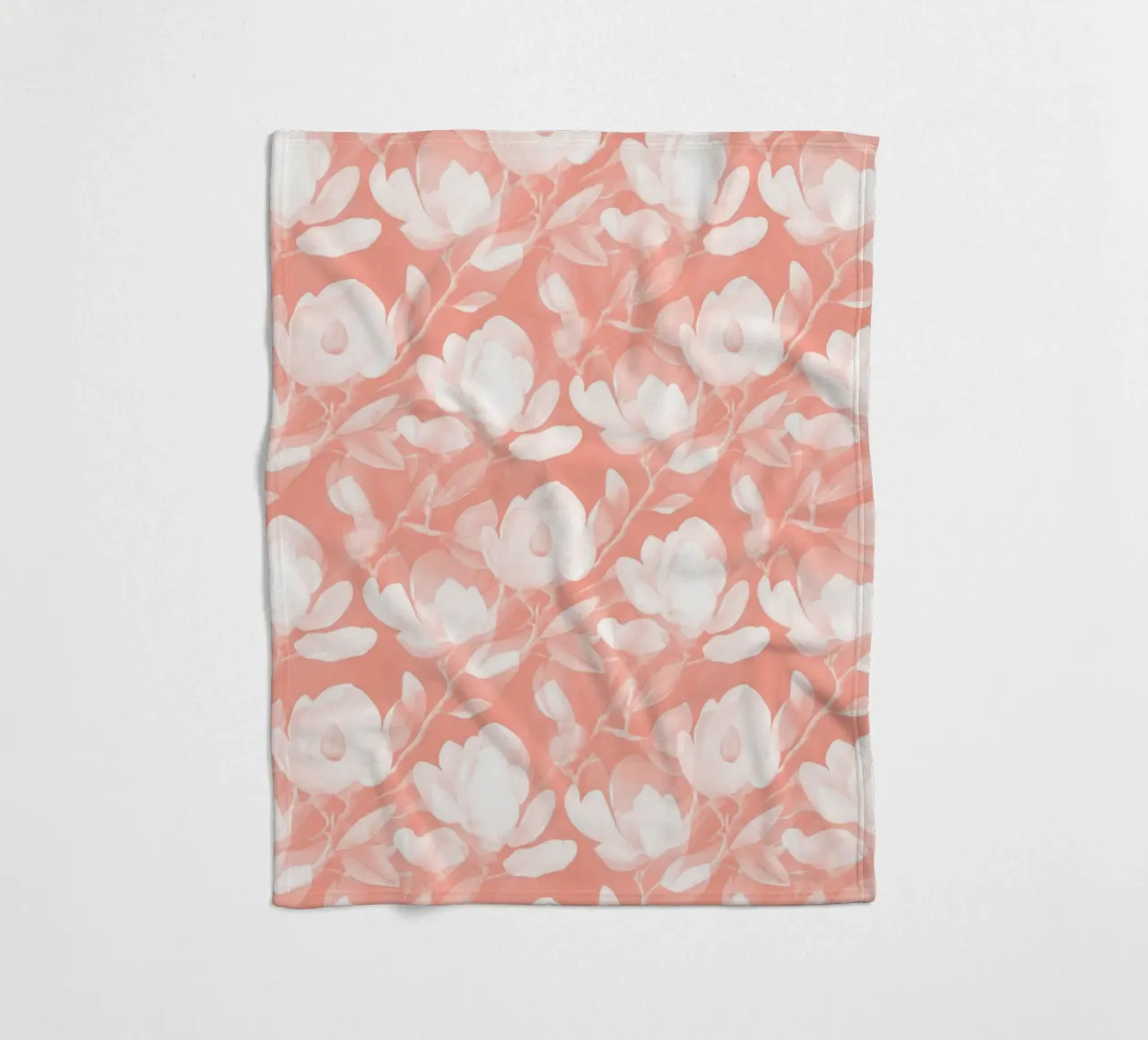 Lush Magnolia Peach coperta in pile da SilverPegasus