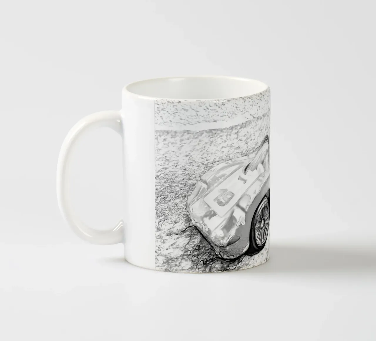 Una macchina tazza in ceramica da Massimo Frascogna