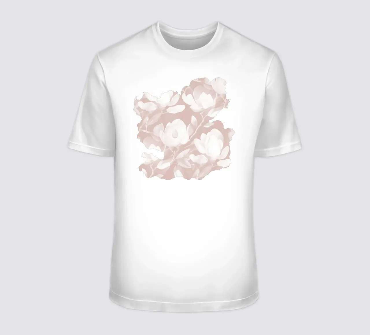 Lush Magnolia Taupe t-shirt da SilverPegasus