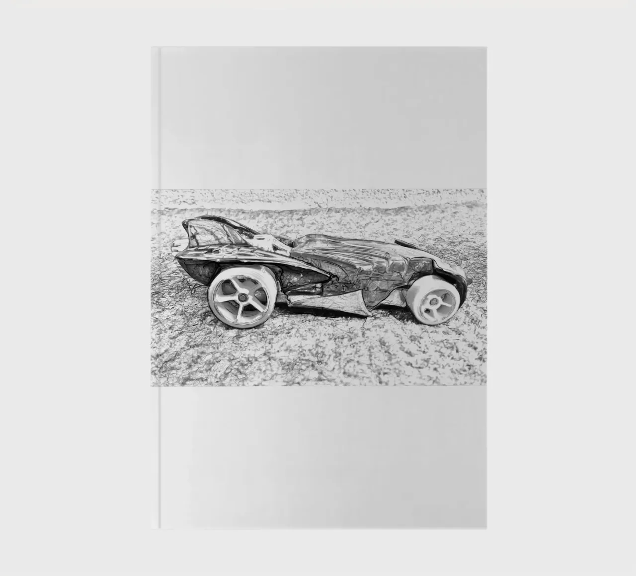 Een auto notitieboek van Massimo Frascogna