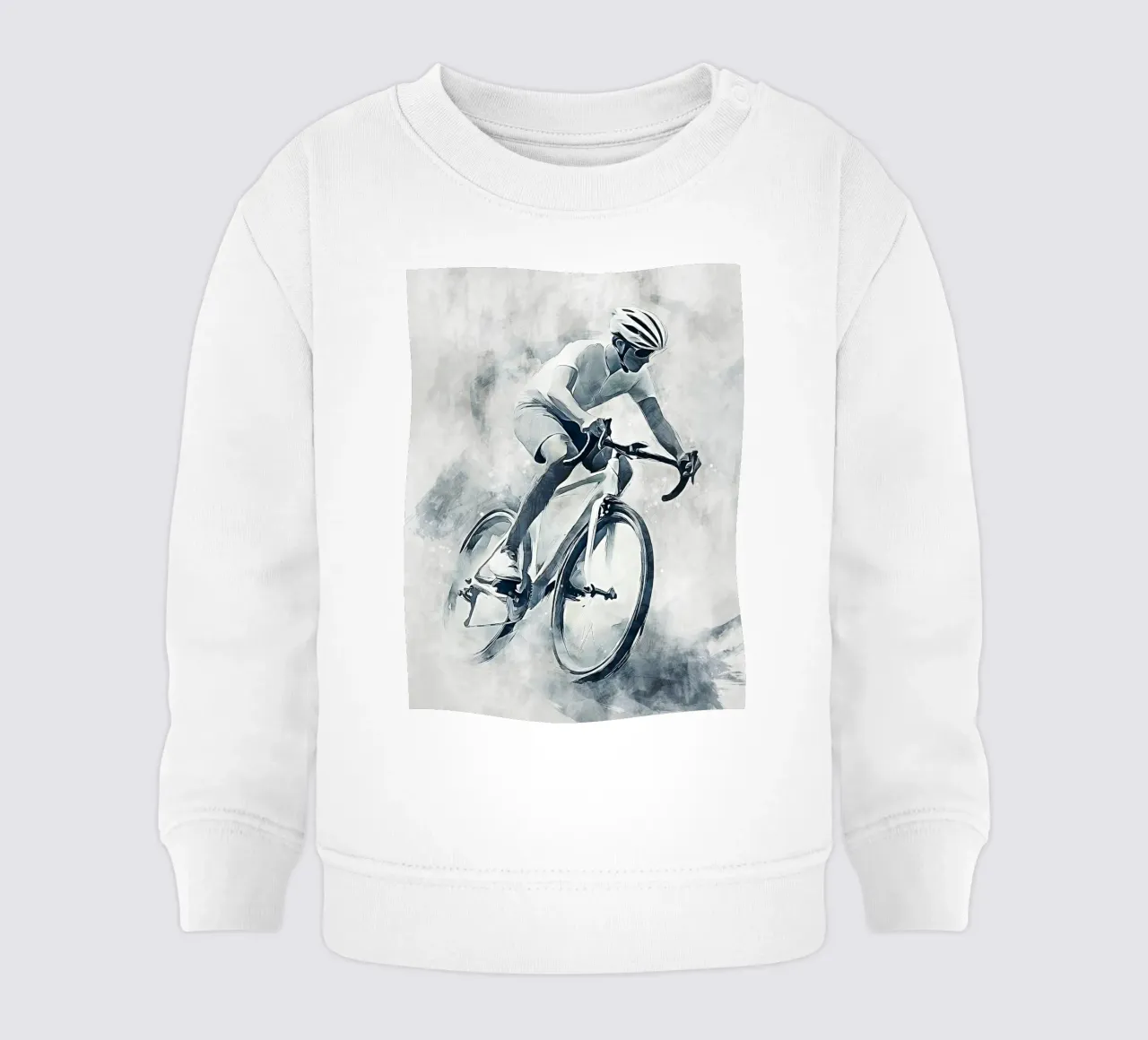 Cycling art B felpa neonato da Mateo