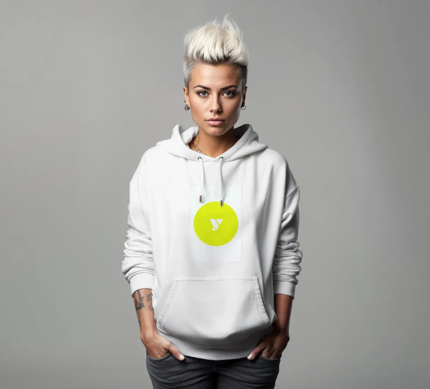 Yellow hoodie by Oh Darling
