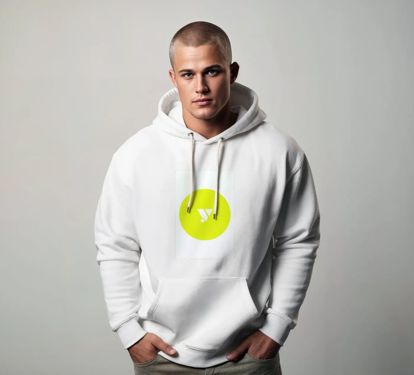 Yellow hoodie van Oh Darling