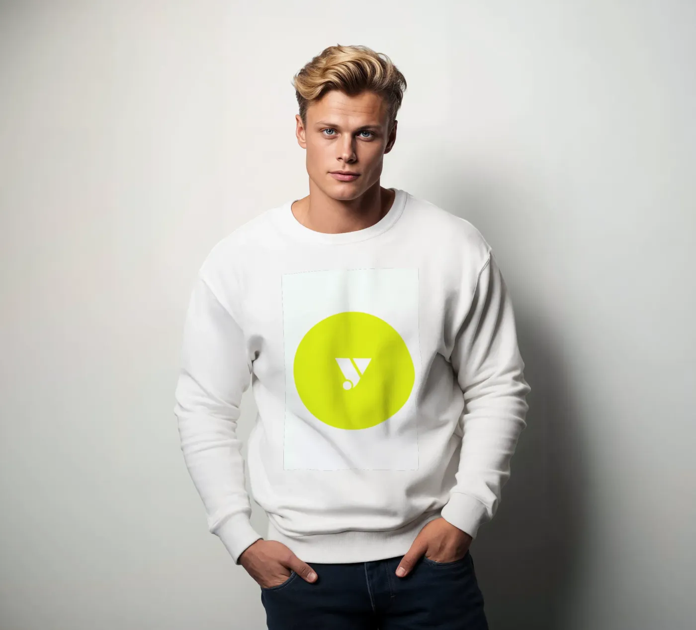 Yellow sweatshirt by Oh Darling