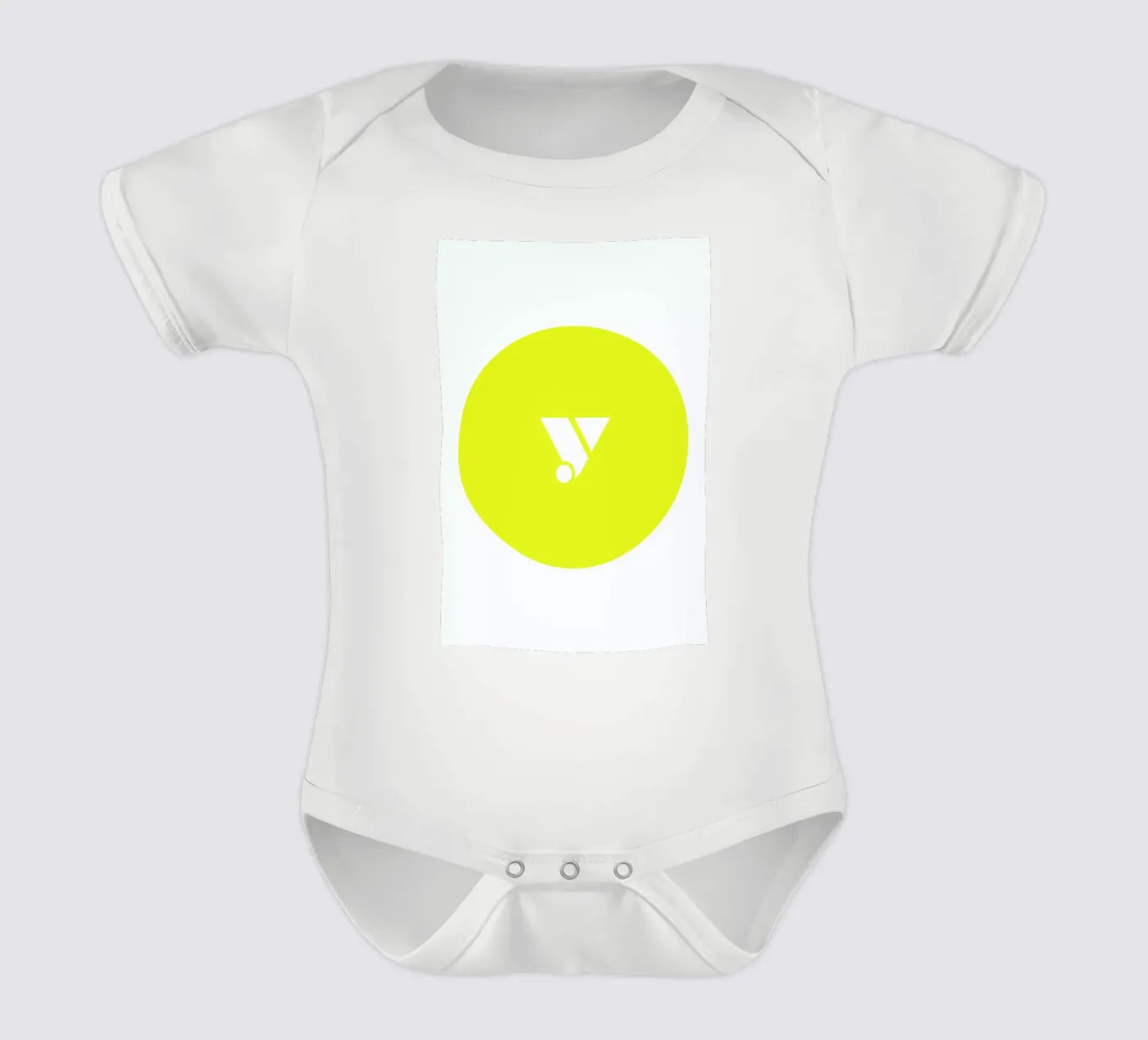 Yellow body neonato maniche corte da Oh Darling