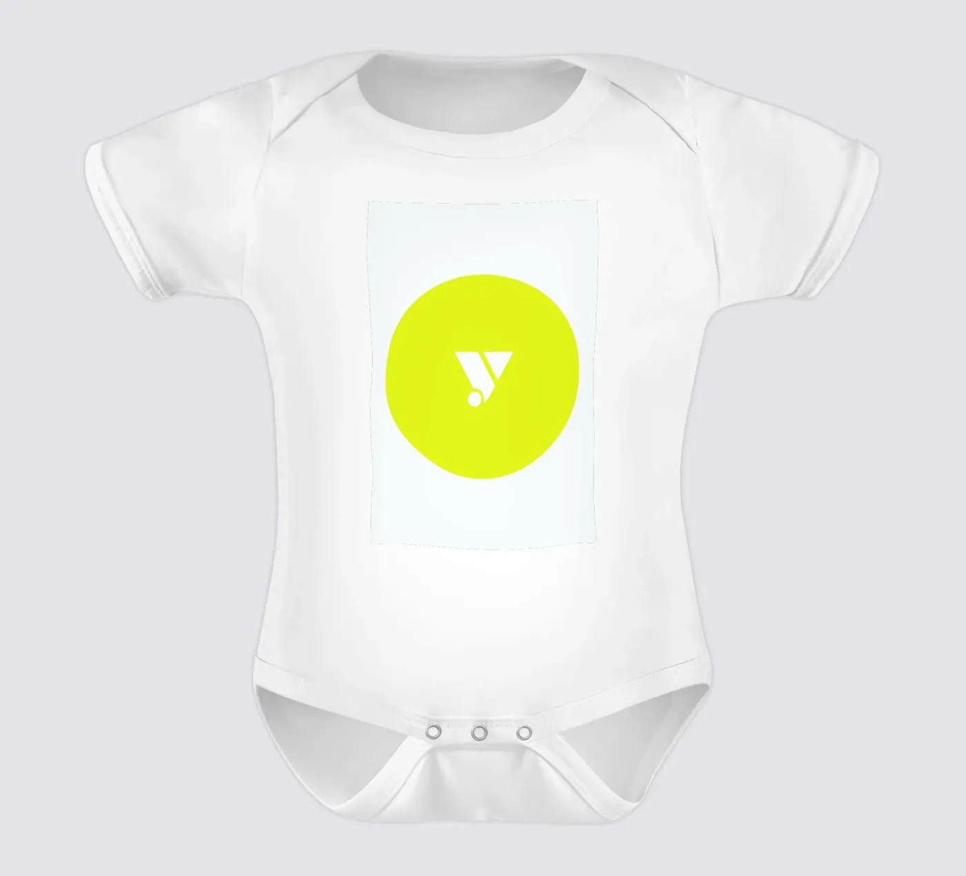 Yellow body neonato maniche corte da Oh Darling