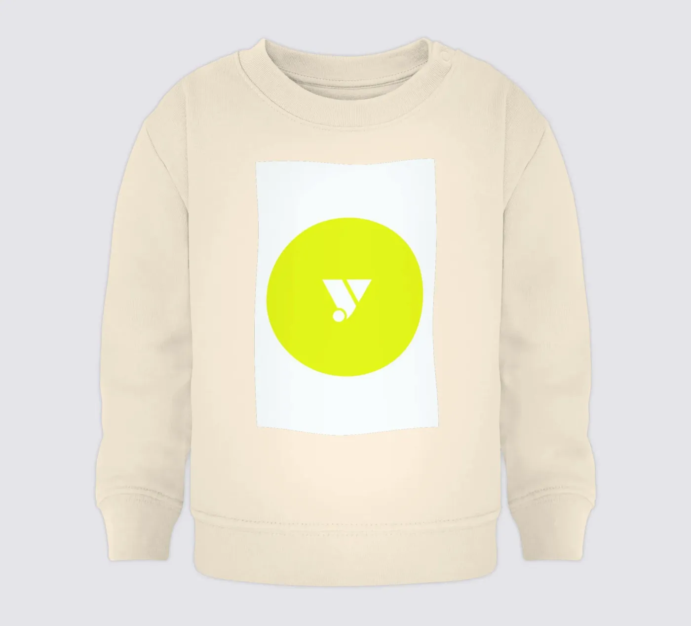 Yellow felpa neonato da Oh Darling