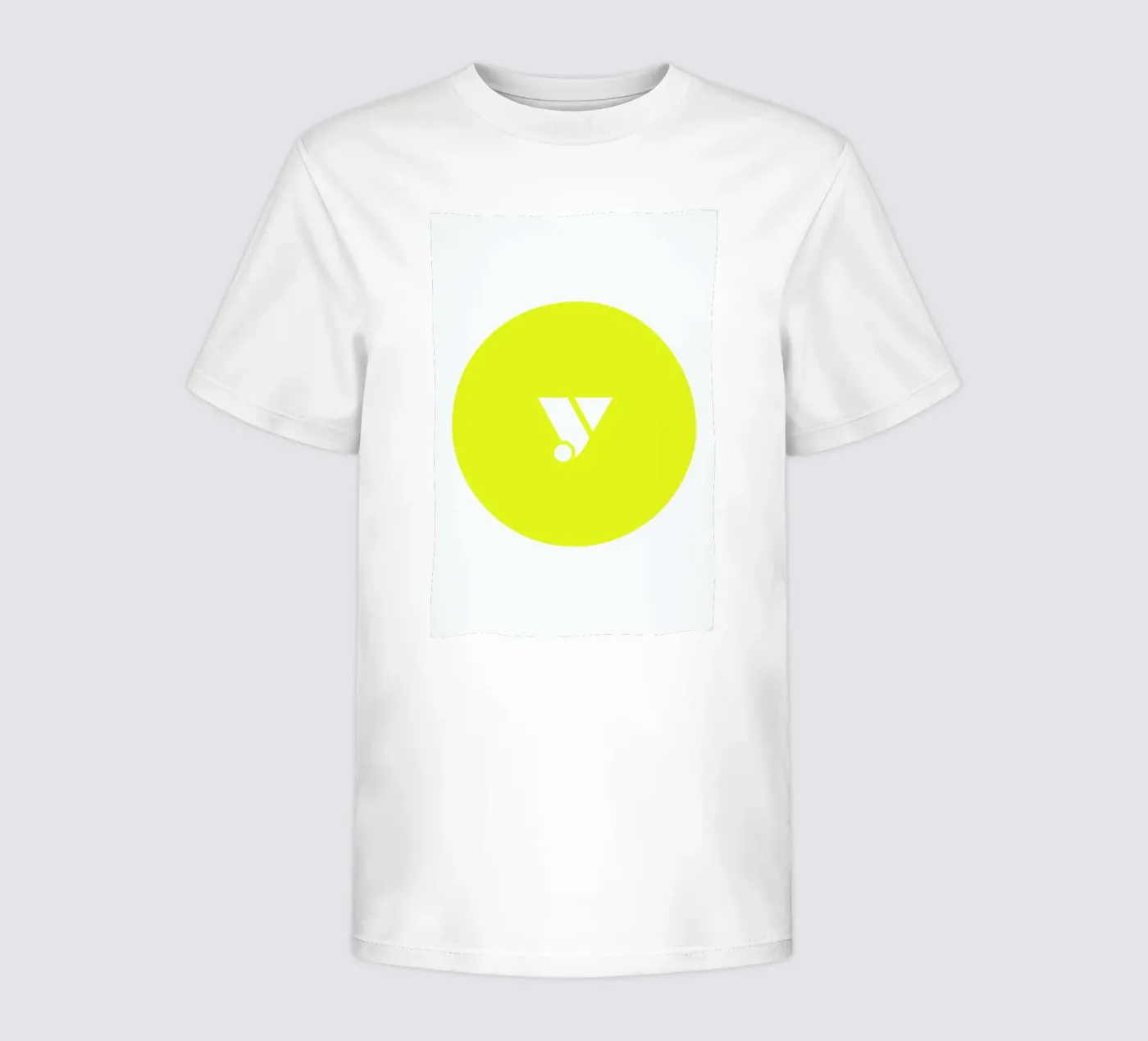 Yellow kinder t-shirt van Oh Darling