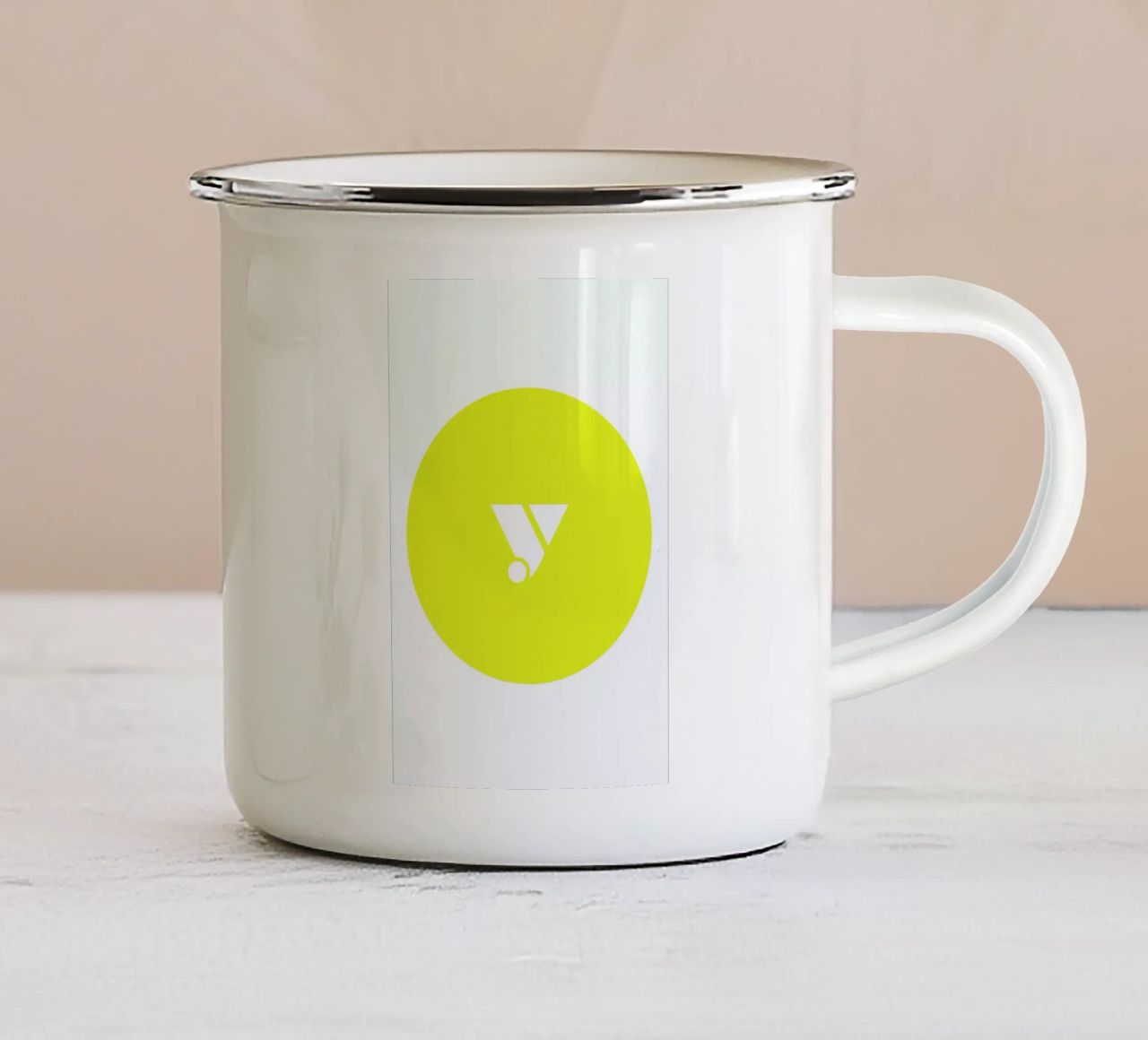 Yellow tazza in smalto da Oh Darling