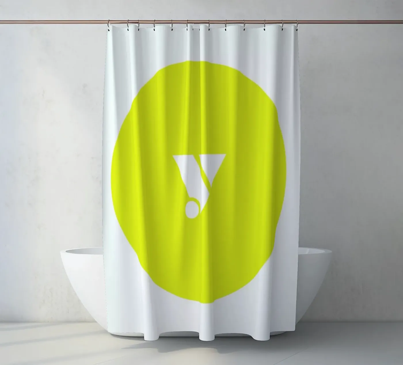 Yellow Duschvorhang von Oh Darling
