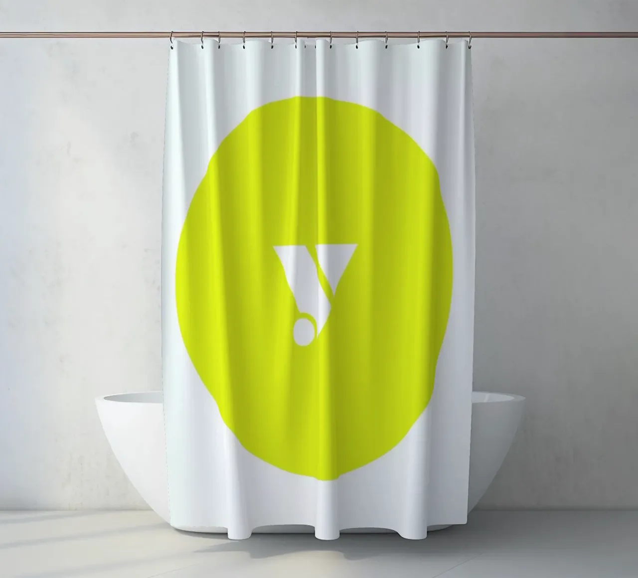 Yellow Duschvorhang von Oh Darling