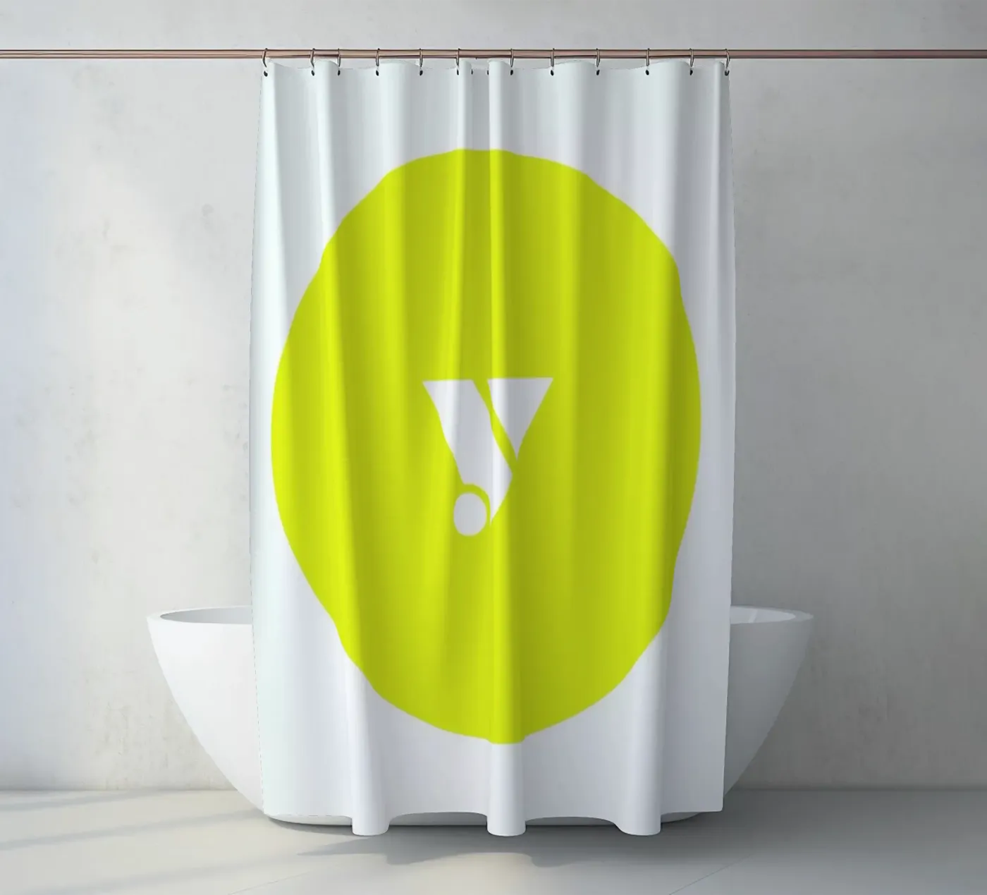 Yellow Duschvorhang von Oh Darling