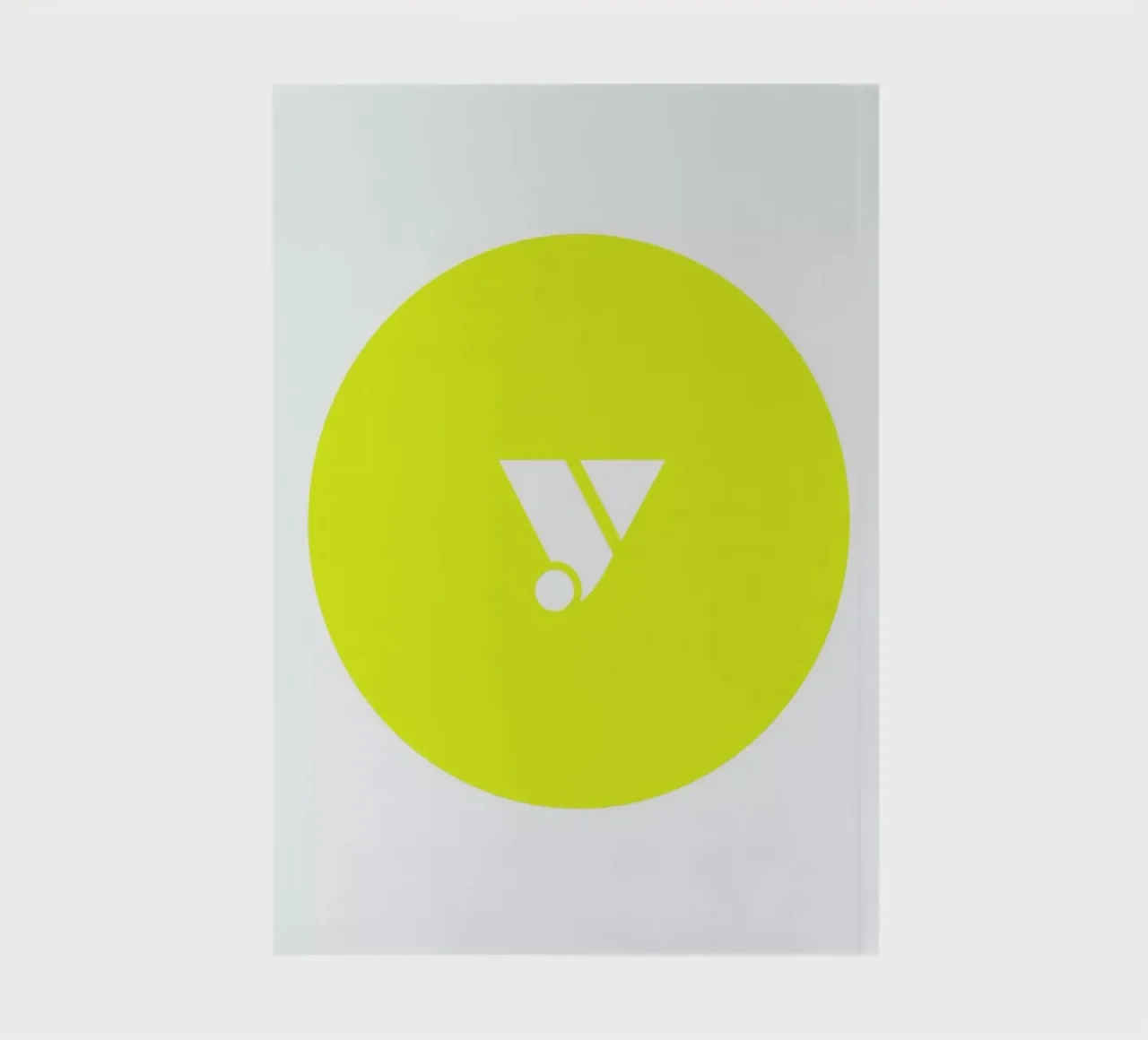 Yellow notebook by Oh Darling