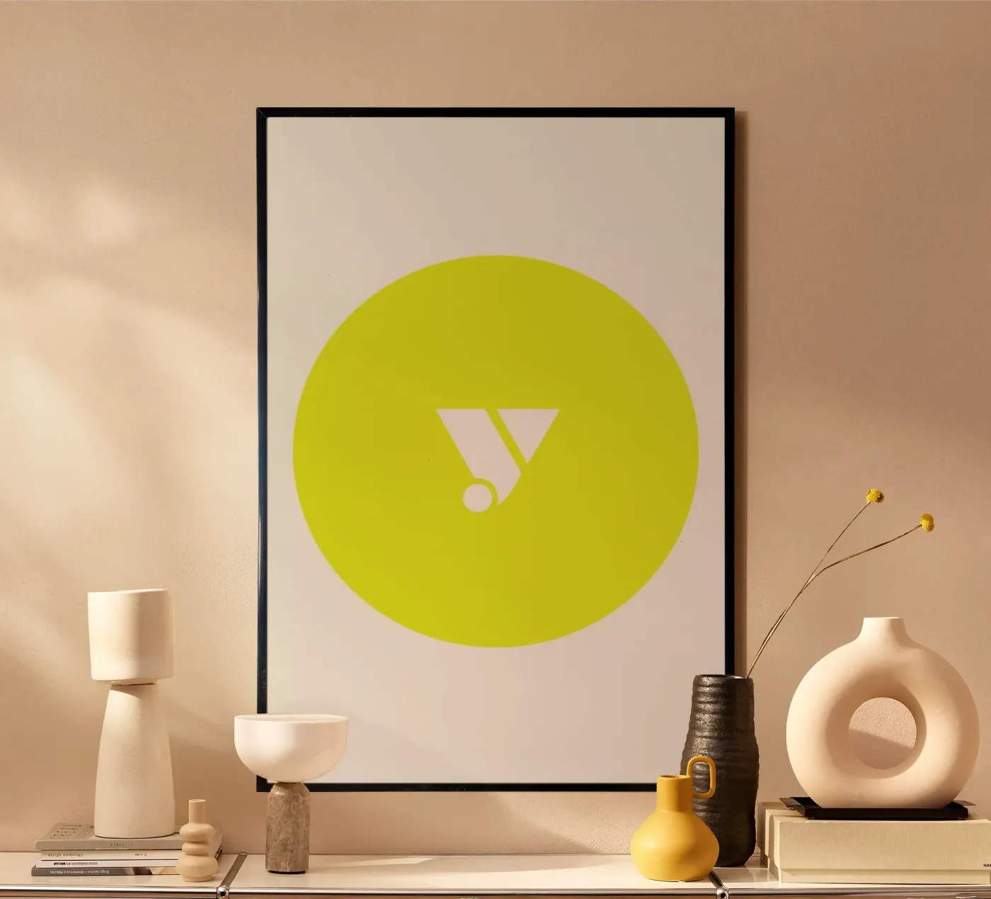 Yellow Poster von Oh Darling