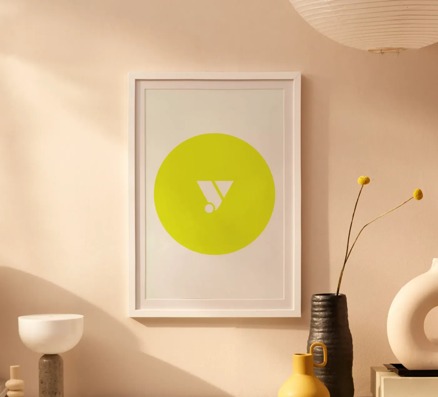 Yellow Poster von Oh Darling