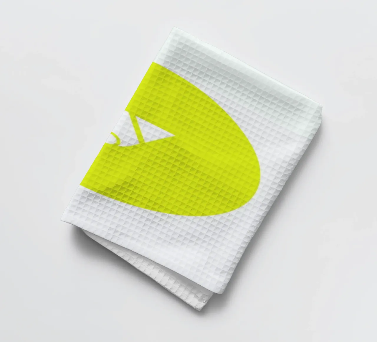 Yellow theedoek van Oh Darling