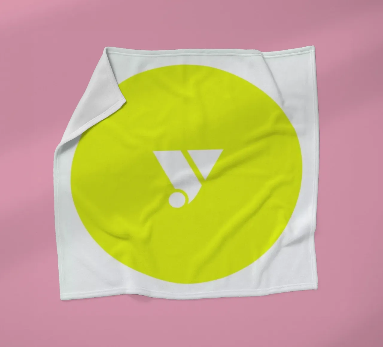 Yellow fleecedeken van Oh Darling